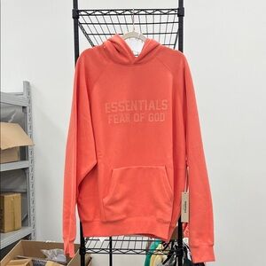 Men's Orange Hoodie